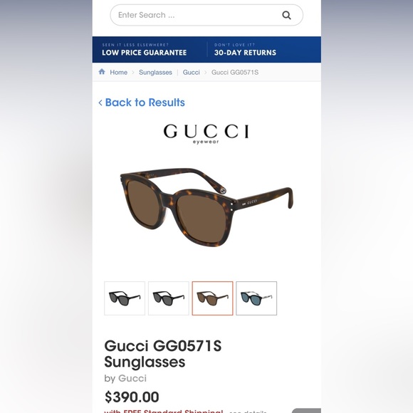 HP 🎉- Gucci Mens sunglasses , GG0571S Havana - Picture 1 of 11